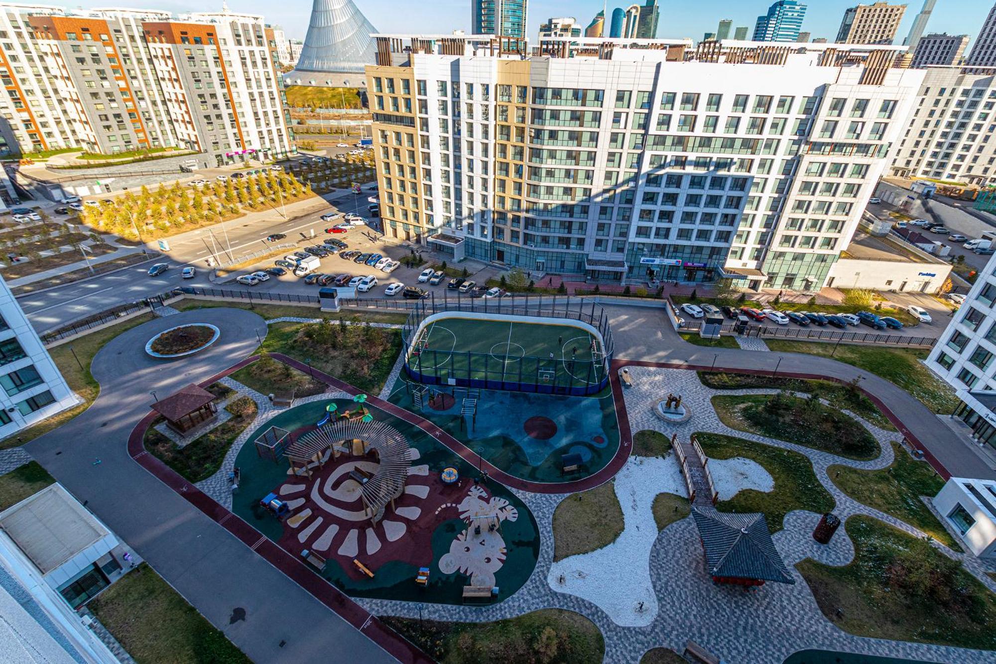 Raisson Aparthotel G43 Хан Шатыр Astana Bagian luar foto